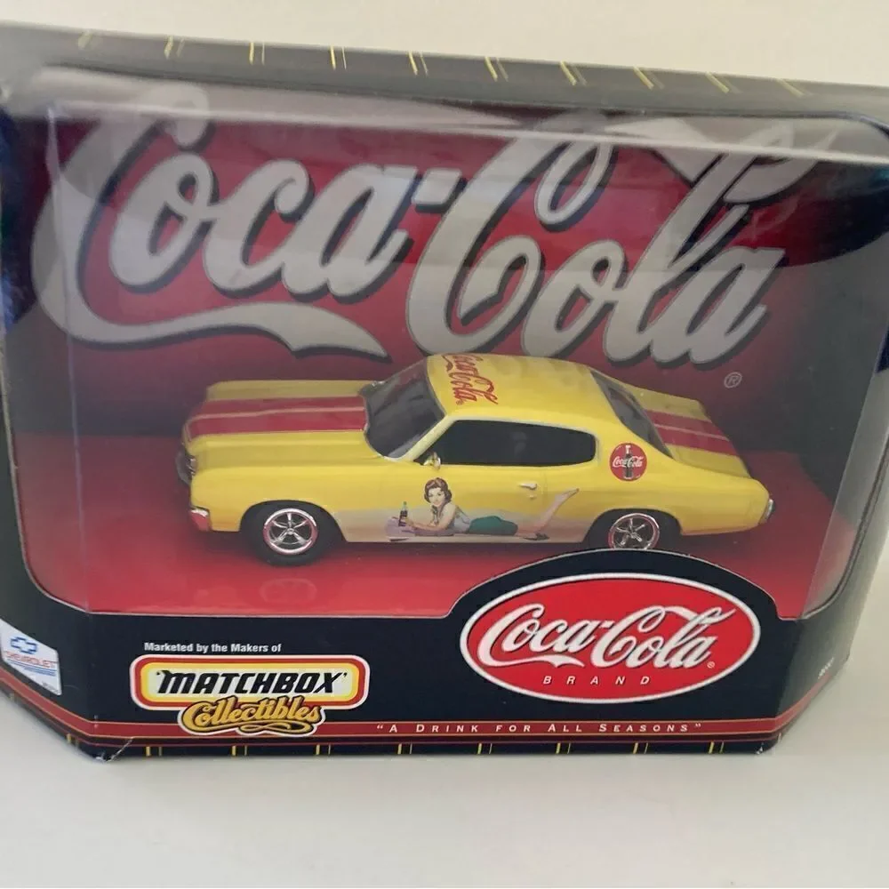 Vintage Matchbox Collectibles Coca-Cola 1970 Chevelle SS 454 Diecast NIB